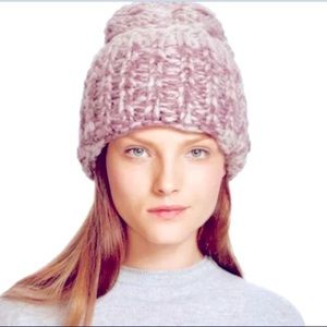 Free People Purple Hat - Limitless Cuffed Beanie NWT